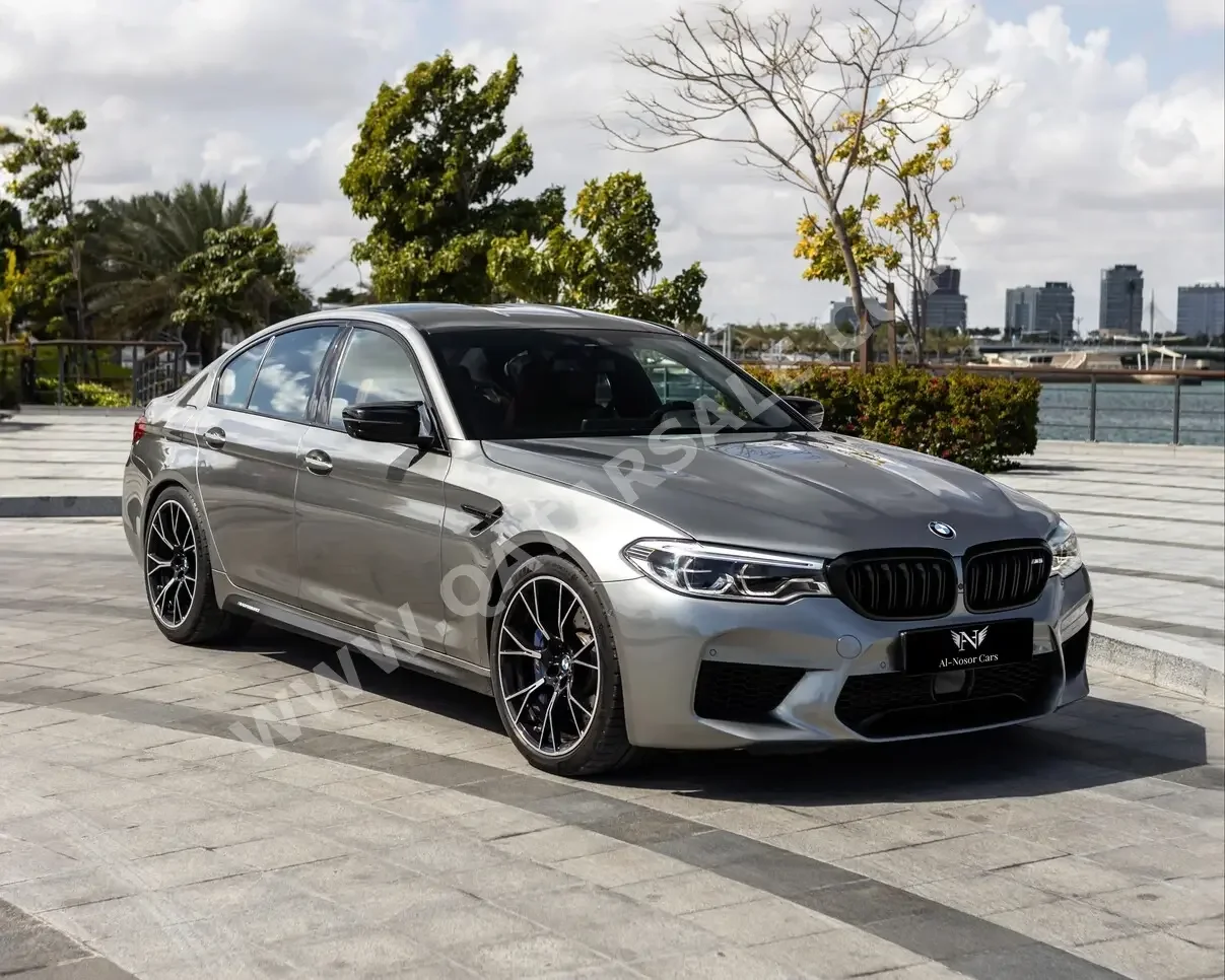 BMW  M-Series  5 Competition  2020  Automatic  27,000 Km  8 Cylinder  Rear Wheel Drive (RWD)  Sedan  Silver  With Warranty