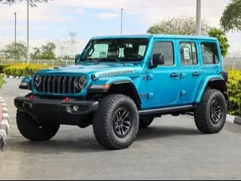 Jeep  Wrangler  Rubicon  2024  Automatic  0 Km  6 Cylinder  Four Wheel Drive (4WD)  SUV  Turquoise  With Warranty