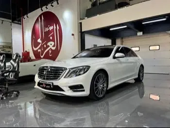 Mercedes-Benz  S-Class  500  2015  Automatic  66,000 Km  8 Cylinder  Rear Wheel Drive (RWD)  Sedan  White