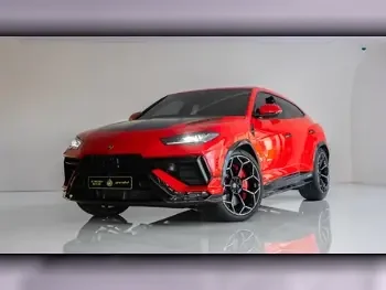 Lamborghini  Urus  Performante  2023  Automatic  1,200 Km  8 Cylinder  Four Wheel Drive (4WD)  SUV  Red  With Warranty