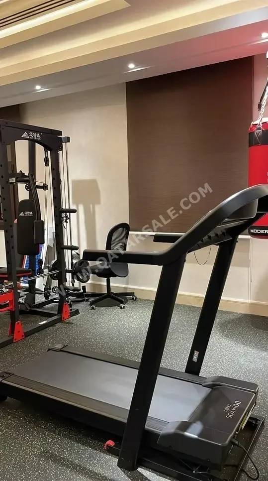 Gym Equipment Machines - Treadmill  - Black  - Domyos