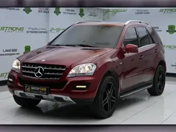 Mercedes-Benz  ML  350  2011  Automatic  170,000 Km  6 Cylinder  Four Wheel Drive (4WD)  SUV  Maroon