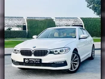 BMW  5-Series  520i  2018  Automatic  34,435 Km  4 Cylinder  Rear Wheel Drive (RWD)  Sedan  White