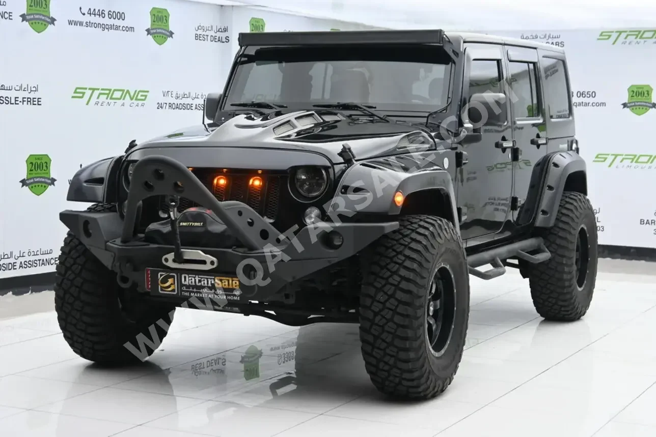 Jeep  Wrangler  2015  Automatic  78,000 Km  6 Cylinder  Four Wheel Drive (4WD)  SUV  Black