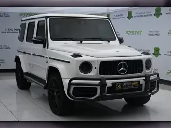 Mercedes-Benz  G-Class  63 AMG  2019  Automatic  42,000 Km  8 Cylinder  Four Wheel Drive (4WD)  SUV  White