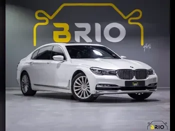 BMW  7-Series  730 Li  2017  Automatic  131,000 Km  4 Cylinder  Rear Wheel Drive (RWD)  Sedan  White