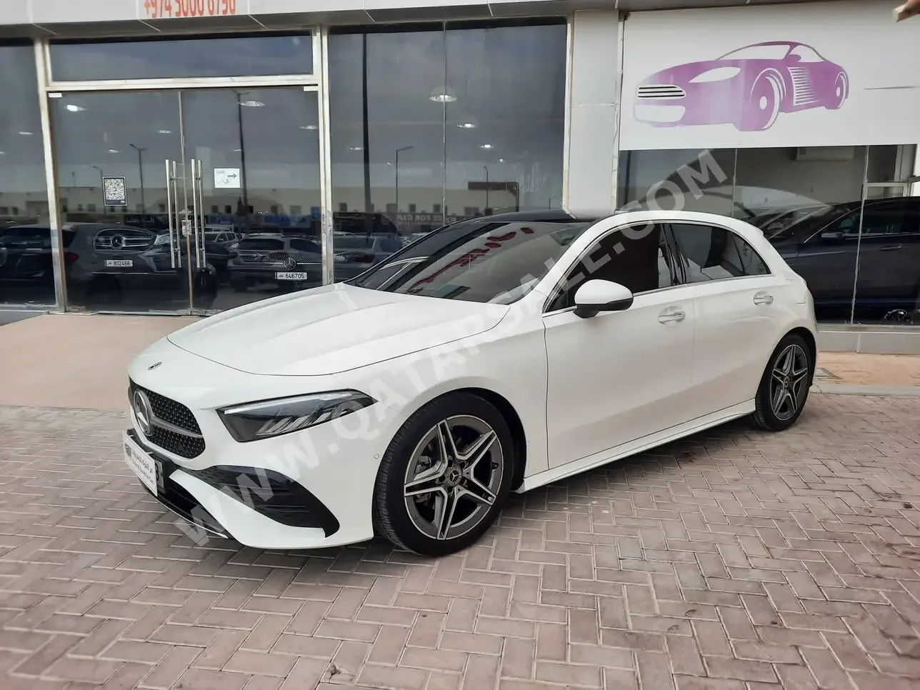 Mercedes-Benz  A-Class  200  2023  Automatic  14,000 Km  4 Cylinder  Front Wheel Drive (FWD)  Coupe / Sport  White  With Warranty
