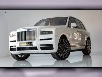 Rolls-Royce  Cullinan  2022  Automatic  11,000 Km  12 Cylinder  Four Wheel Drive (4WD)  SUV  White  With Warranty