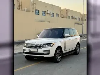 Land Rover  Range Rover  Vogue SE Super charged  2016  Automatic  134,000 Km  8 Cylinder  Four Wheel Drive (4WD)  SUV  White