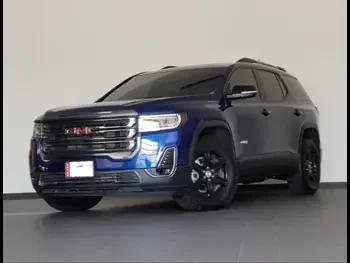GMC  Acadia  AT4  2023  Automatic  6,800 Km  6 Cylinder  All Wheel Drive (AWD)  SUV  Blue  With Warranty