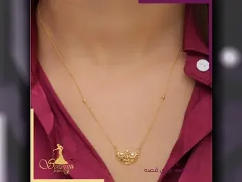 Gold Necklace  Bahrain  Woman  By Item ( Designers )  Yellow Gold  21k