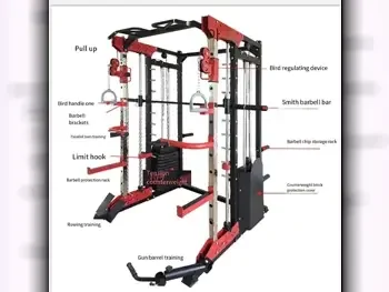 Gym Equipment Machines - Racks And Gym Systems  - Black  With Installation  With Delivery