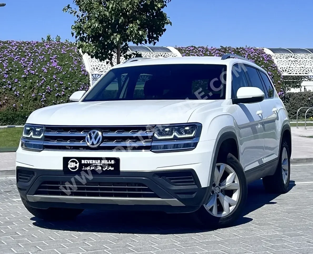 Volkswagen  Teramont  2019  Automatic  51,300 Km  6 Cylinder  Four Wheel Drive (4WD)  SUV  White  With Warranty