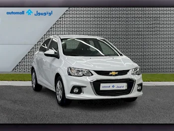 Chevrolet  Aveo  2018  Automatic  88,202 Km  4 Cylinder  Front Wheel Drive (FWD)  Sedan  White