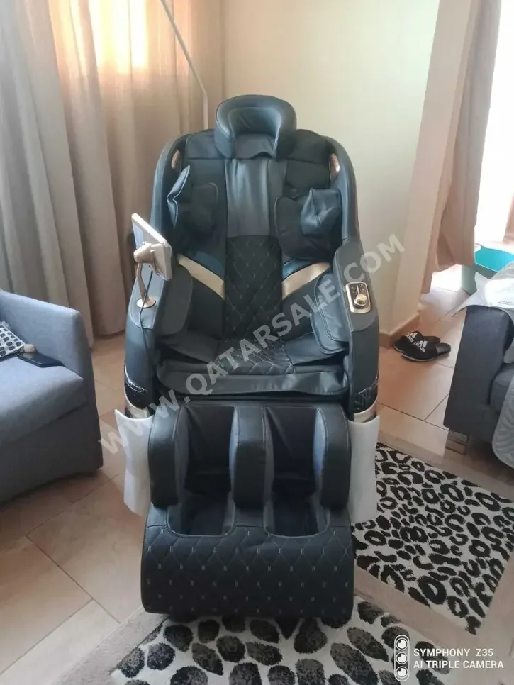 Massage Chair Leercon  Black  China  2024  All Body  4D