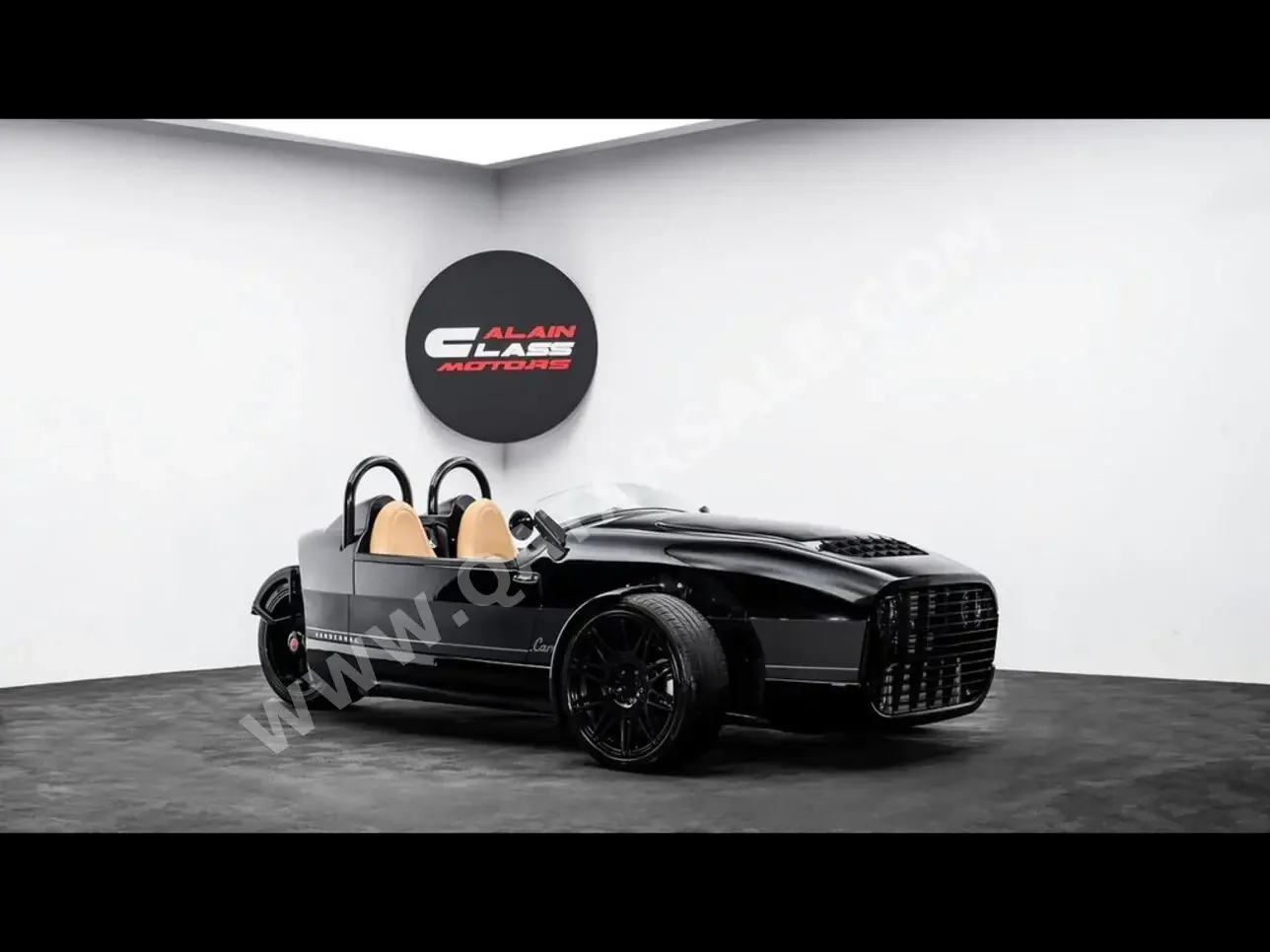 Vanderhall  Carmel  2021  Automatic  16,191 Km  2 Cylinder  Front Wheel Drive (FWD)  Convertible  Black