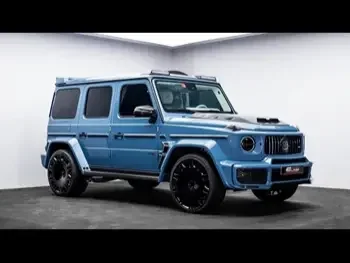 Mercedes-Benz  G-Class  63 AMG  2022  Automatic  980,000 Km  8 Cylinder  Four Wheel Drive (4WD)  SUV  Blue  With Warranty