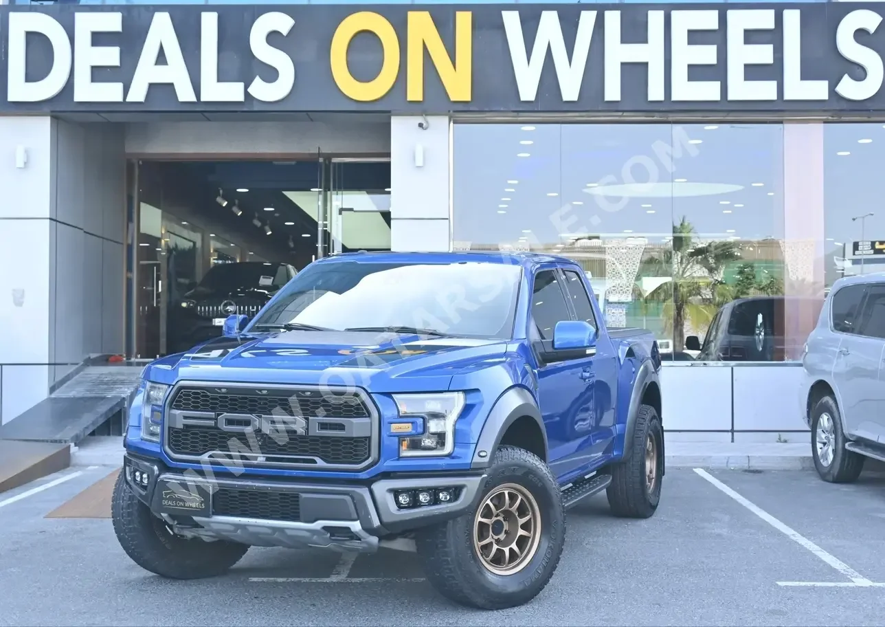 Ford  Raptor  2017  Automatic  116,800 Km  6 Cylinder  Four Wheel Drive (4WD)  Pick Up  Blue  With Warranty
