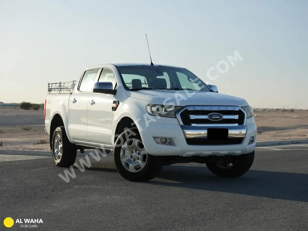 Ford  Ranger  XLT  2016  Manual  78,000 Km  4 Cylinder  Four Wheel Drive (4WD)  Pick Up  White