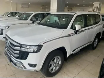  Toyota  Land Cruiser  GXR Twin Turbo  2024  Automatic  0 Km  6 Cylinder  Four Wheel Drive (4WD)  SUV  White  With Warranty