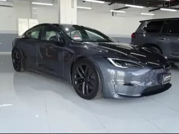 Tesla  Model S  Plaid  2022  Automatic  1,600 Km  0 Cylinder  All Wheel Drive (AWD)  Sedan  Gray  With Warranty