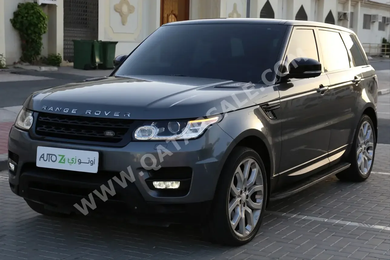 Land Rover  Range Rover  Sport Super charged  2015  Automatic  204,000 Km  8 Cylinder  Four Wheel Drive (4WD)  SUV  Gray