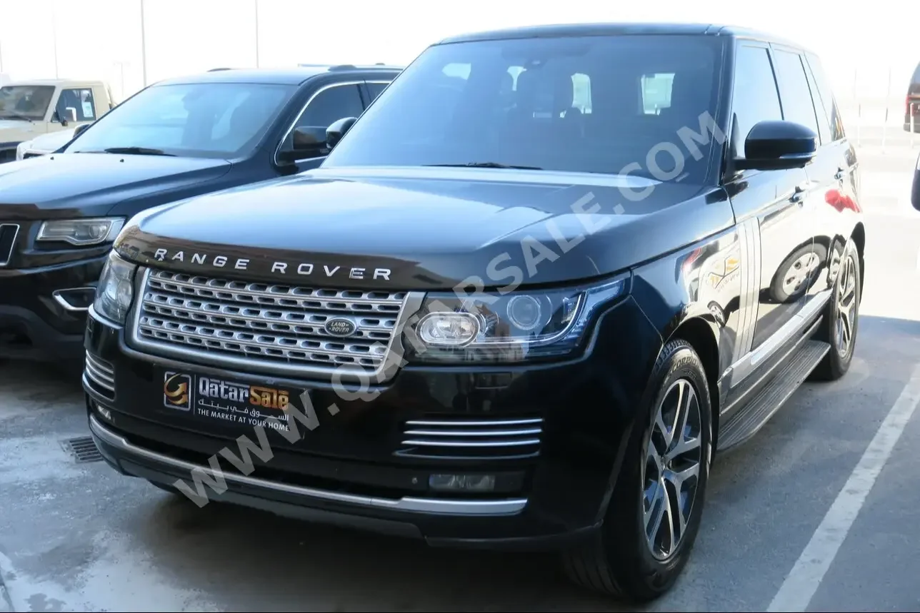 Land Rover  Range Rover  Vogue  Autobiography  2014  Automatic  179,000 Km  8 Cylinder  Four Wheel Drive (4WD)  SUV  Black