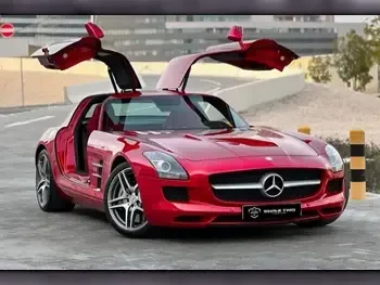 Mercedes-Benz  SLS  2011  Automatic  60,000 Km  8 Cylinder  Rear Wheel Drive (RWD)  Coupe / Sport  Red