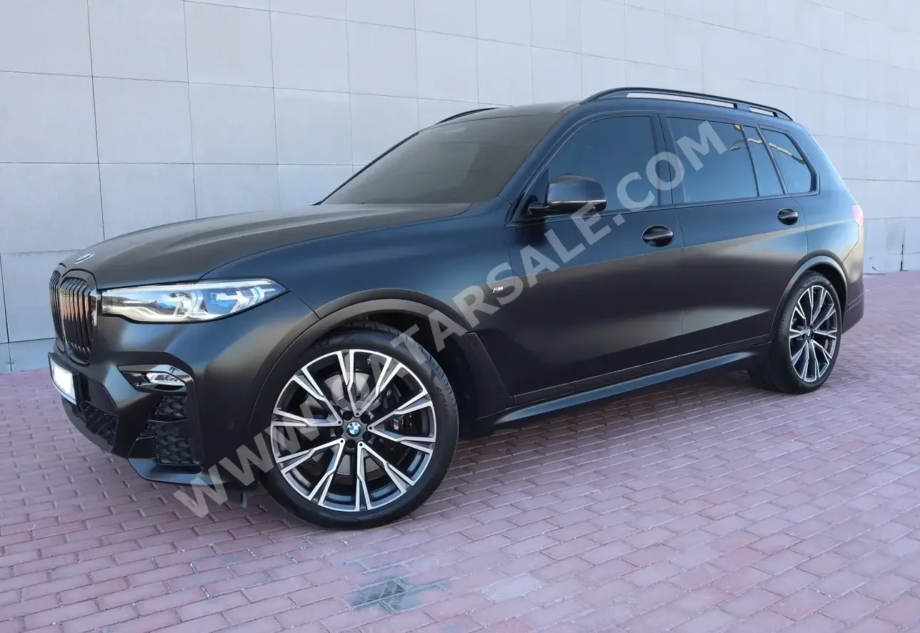 BMW  X-Series  X7 M  2022  Automatic  55,000 Km  8 Cylinder  Four Wheel Drive (4WD)  SUV  Black  With Warranty