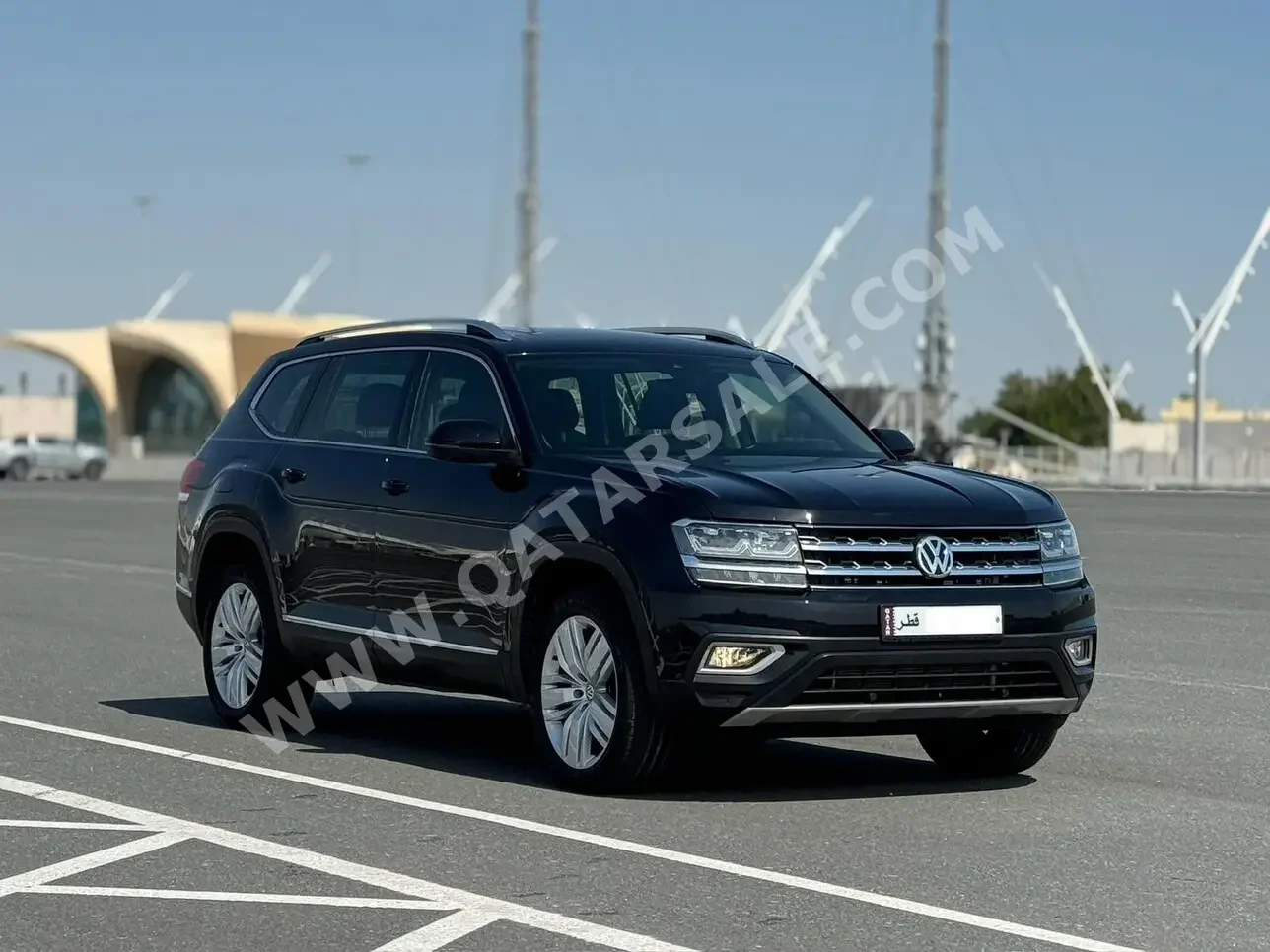 Volkswagen  Teramont  2019  Automatic  69,000 Km  6 Cylinder  Four Wheel Drive (4WD)  SUV  Black  With Warranty