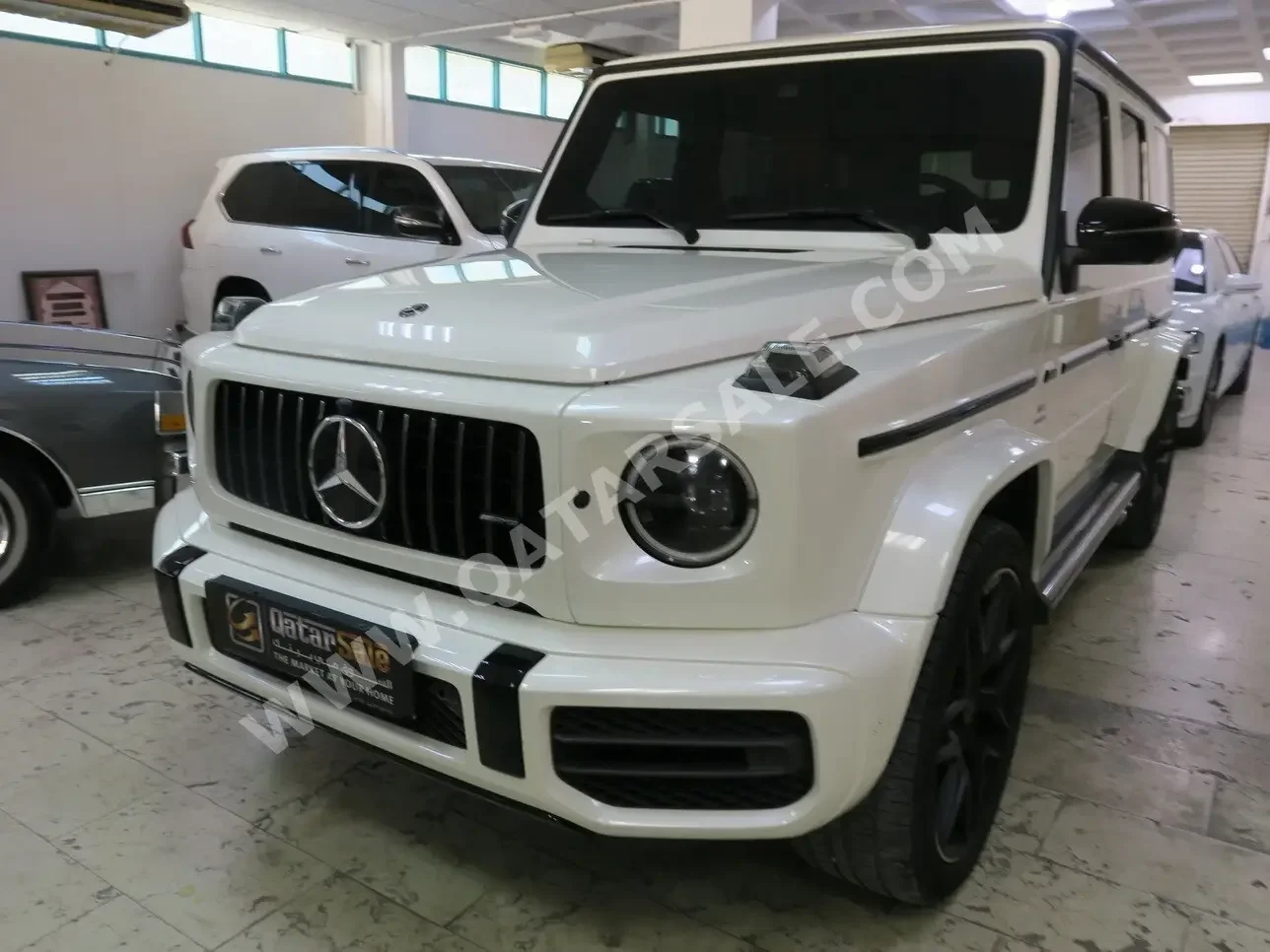 Mercedes-Benz  G-Class  63 AMG Edition 1  2019  Automatic  20,000 Km  8 Cylinder  Four Wheel Drive (4WD)  SUV  White  With Warranty