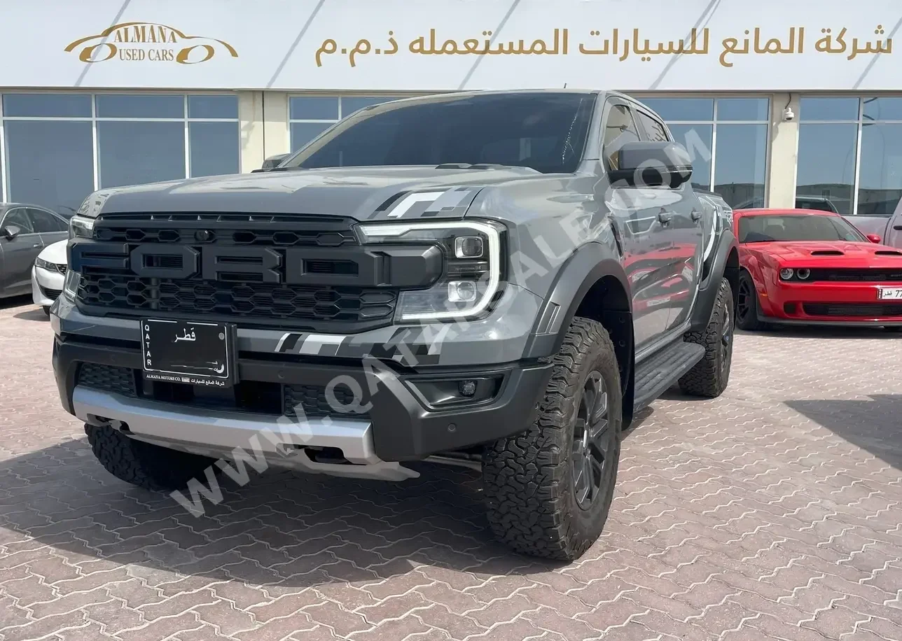 Ford  Ranger  Raptor  2023  Automatic  6,800 Km  6 Cylinder  Four Wheel Drive (4WD)  Pick Up  Gray  With Warranty