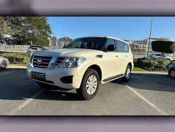 Nissan  Patrol  XE  2019  Automatic  127,000 Km  6 Cylinder  Four Wheel Drive (4WD)  SUV  White