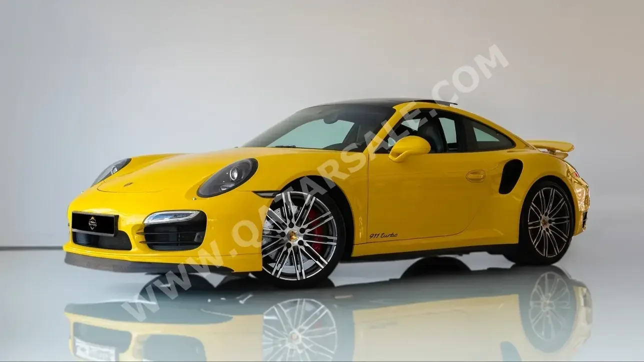 Porsche  911  Turbo  2016  Automatic  89,000 Km  6 Cylinder  Rear Wheel Drive (RWD)  Coupe / Sport  Yellow  With Warranty