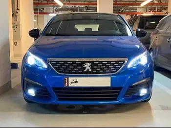 Peugeot  308  GT  2021  Automatic  51,000 Km  4 Cylinder  Front Wheel Drive (FWD)  Hatchback  Blue  With Warranty