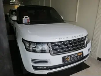  Land Rover  Range Rover  Vogue  Autobiography  2015  Automatic  95,000 Km  8 Cylinder  Four Wheel Drive (4WD)  SUV  White  With Warranty