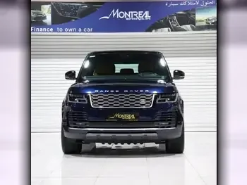 Land Rover  Range Rover  Vogue SE Super charged  2019  Automatic  77,000 Km  8 Cylinder  Four Wheel Drive (4WD)  SUV  Blue