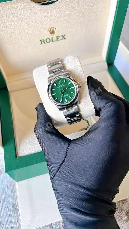 Watches Rolex  Analogue Watches  Green  Women Watches