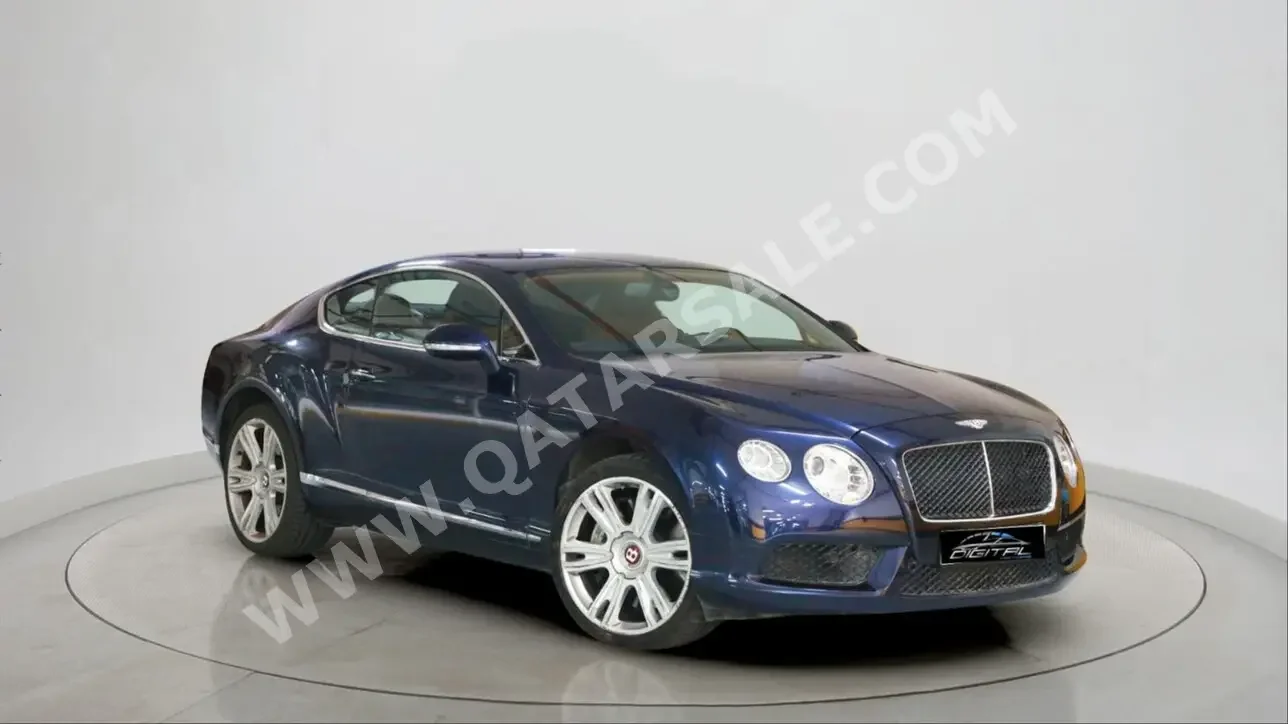 Bentley  Continental  2013  Automatic  41,000 Km  8 Cylinder  Rear Wheel Drive (RWD)  Coupe / Sport  Dark Blue