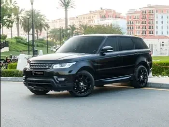 Land Rover  Range Rover  Sport  2014  Automatic  244,000 Km  8 Cylinder  Four Wheel Drive (4WD)  SUV  Black