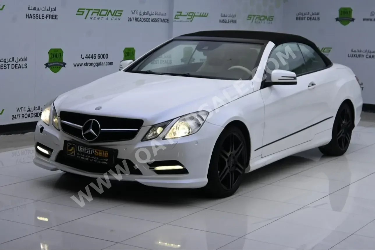 Mercedes-Benz  E-Class  350  2012  Automatic  88,000 Km  6 Cylinder  Rear Wheel Drive (RWD)  Convertible  Pearl