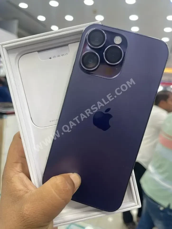Apple  - iPhone 14  - Pro Max  - Purple  - 256 GB  - Under Warranty