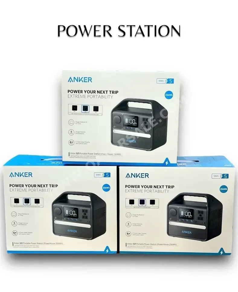 Power Banks Anker  With Most Mobile Devices Including iPhones  Black