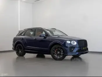 Bentley  Bentayga  Speed  2021  Automatic  38,400 Km  12 Cylinder  All Wheel Drive (AWD)  SUV  Blue  With Warranty