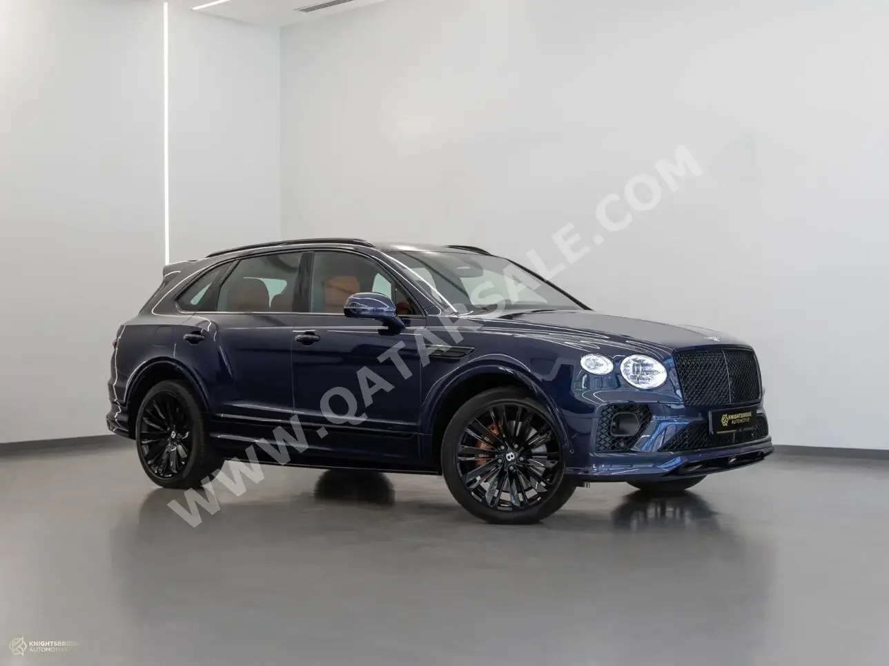 Bentley  Bentayga  Speed  2021  Automatic  38,400 Km  12 Cylinder  All Wheel Drive (AWD)  SUV  Blue  With Warranty