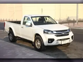 Great Wall  Wingle 5  Luxury  2021  Manual  10,500 Km  4 Cylinder  Rear Wheel Drive (RWD)  Pick Up  White  With Warranty