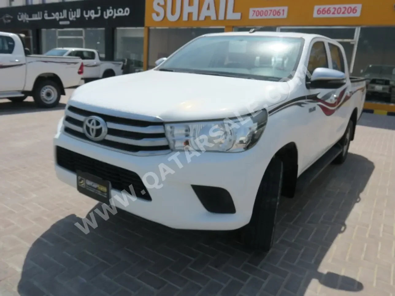 Toyota  Hilux  2020  Automatic  128,000 Km  4 Cylinder  Four Wheel Drive (4WD)  Pick Up  White