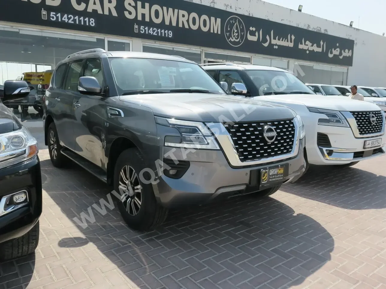 Nissan  Patrol  LE  2023  Automatic  0 Km  8 Cylinder  Four Wheel Drive (4WD)  SUV  Gray  With Warranty