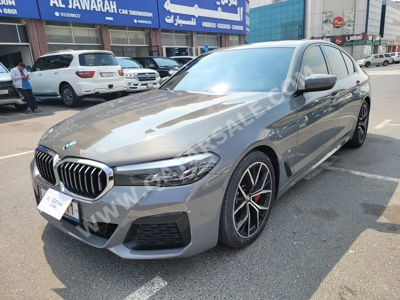  BMW  5-Series  530i  2022  Automatic  59,000 Km  4 Cylinder  Rear Wheel Drive (RWD)  Sedan  Gray  With Warranty