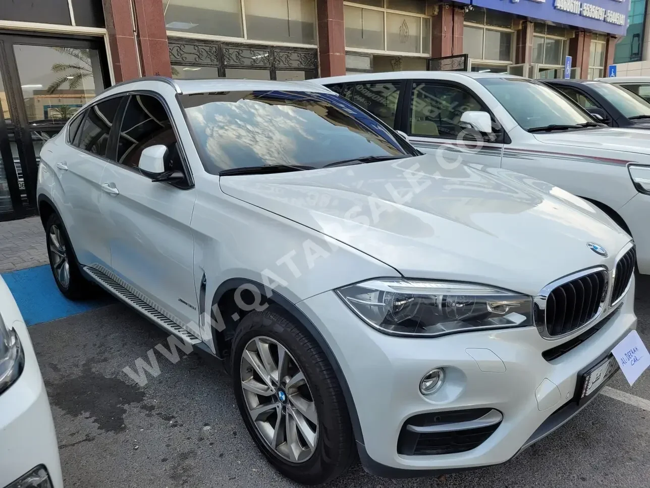 BMW  X-Series  X6  2017  Automatic  132,000 Km  6 Cylinder  Four Wheel Drive (4WD)  SUV  White